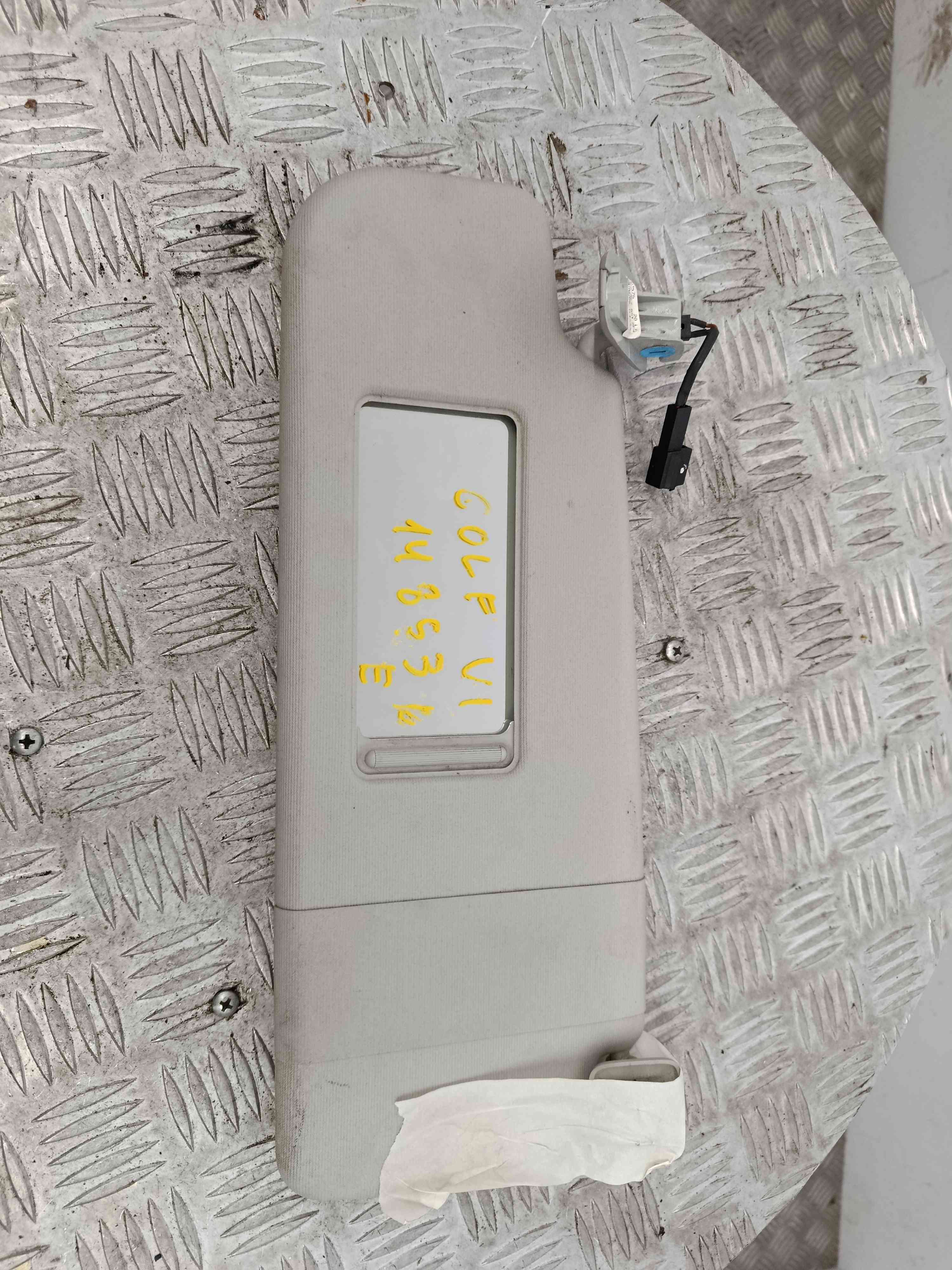 Pala do Sol Esquerda (Condutor) 1K0857551 - VW GOLF VI (5K1)-38489091 Pala do Sol Esquerda (Condutor) 1K0857551 - VW GOLF VI (5K1)-38489091