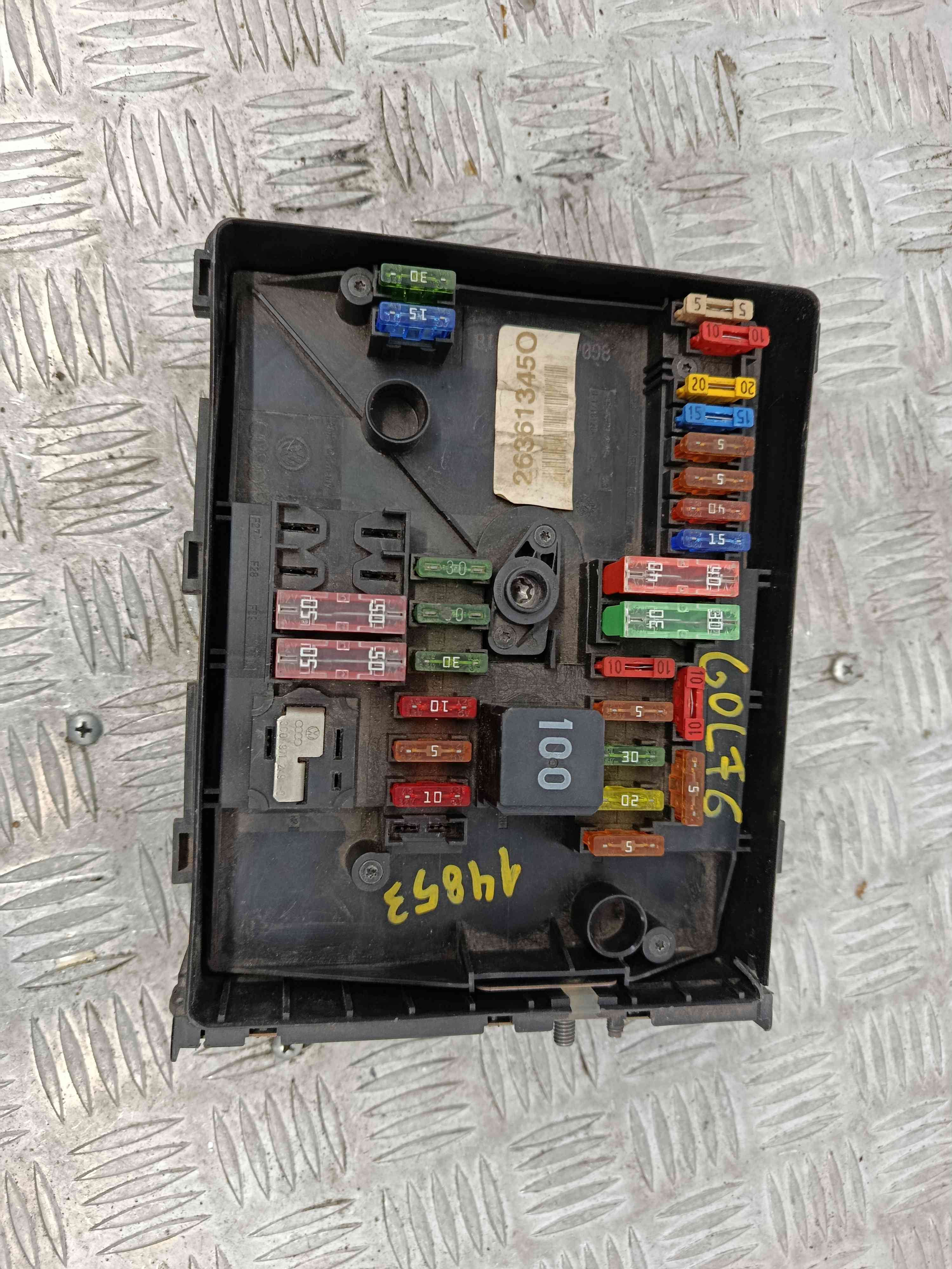 Caixa dos Fusíveis / BSI / UCH / SAM 1K0937125C - VW GOLF VI (5K1)-38489252