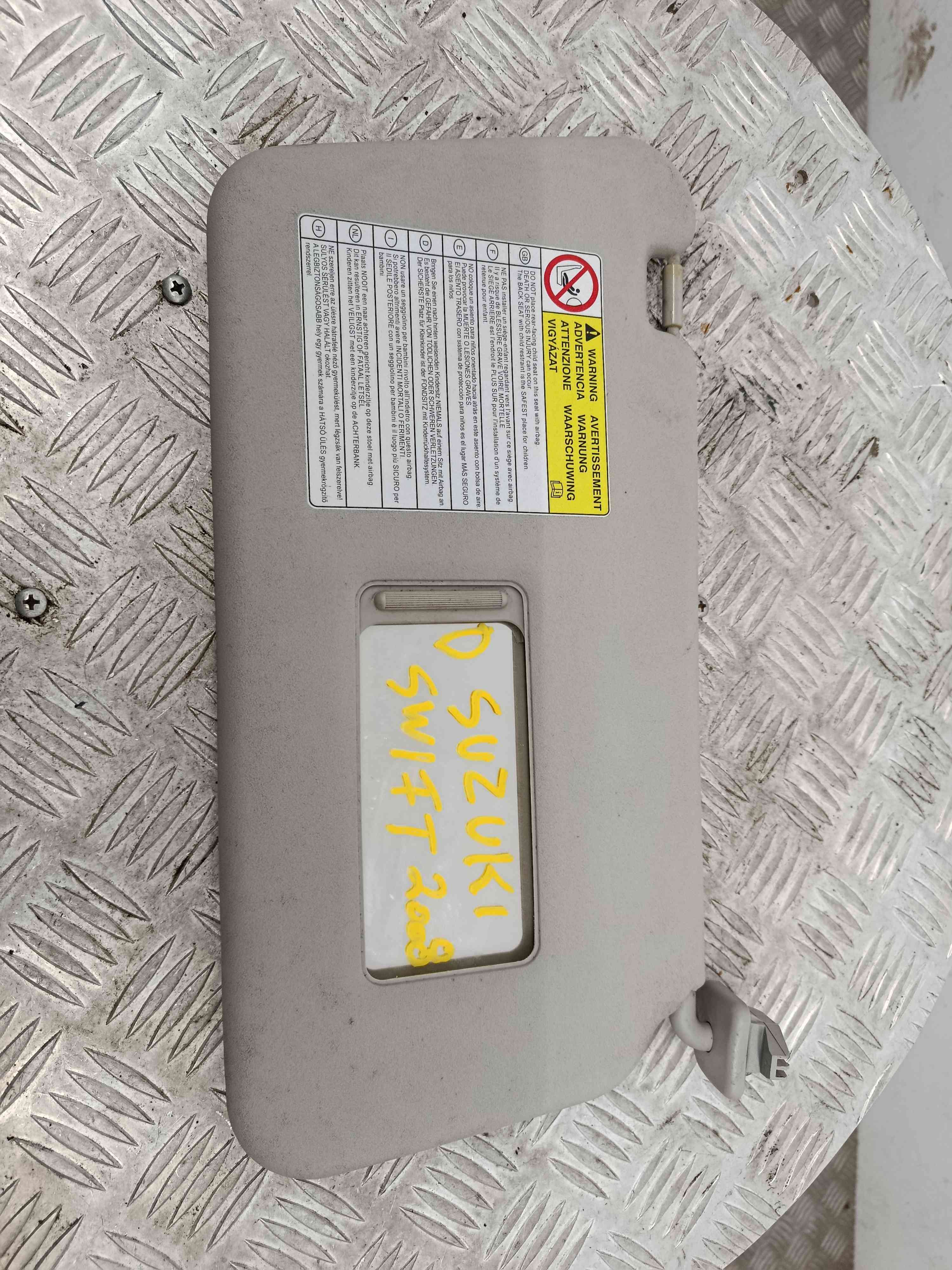 Pála de Sol Direita  - SUZUKI SWIFT III (MZ, EZ)-38493483