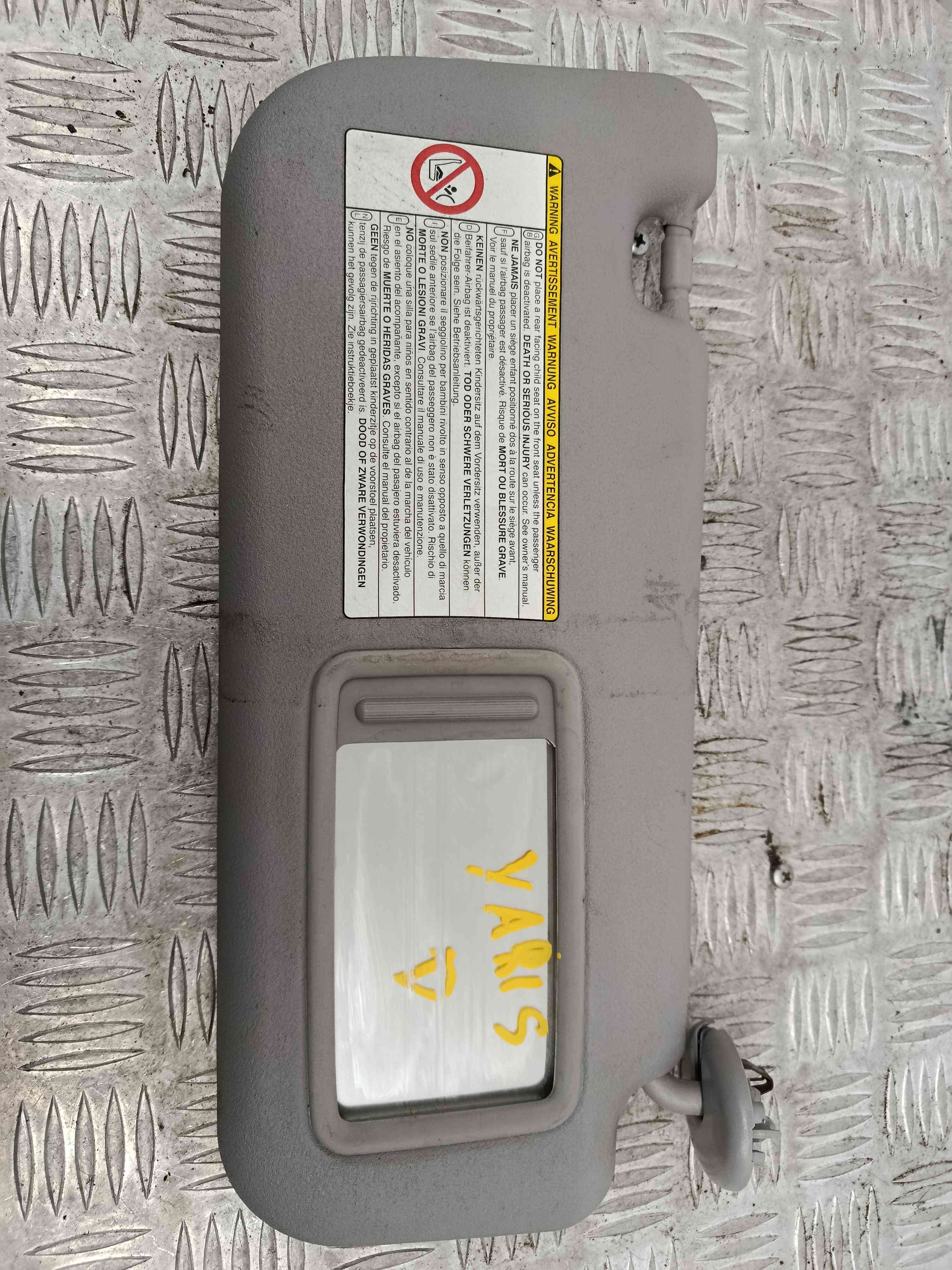 Pála de Sol Direita  - TOYOTA YARIS (_P9_), YARIS/VITZ (_P9_)-38493551