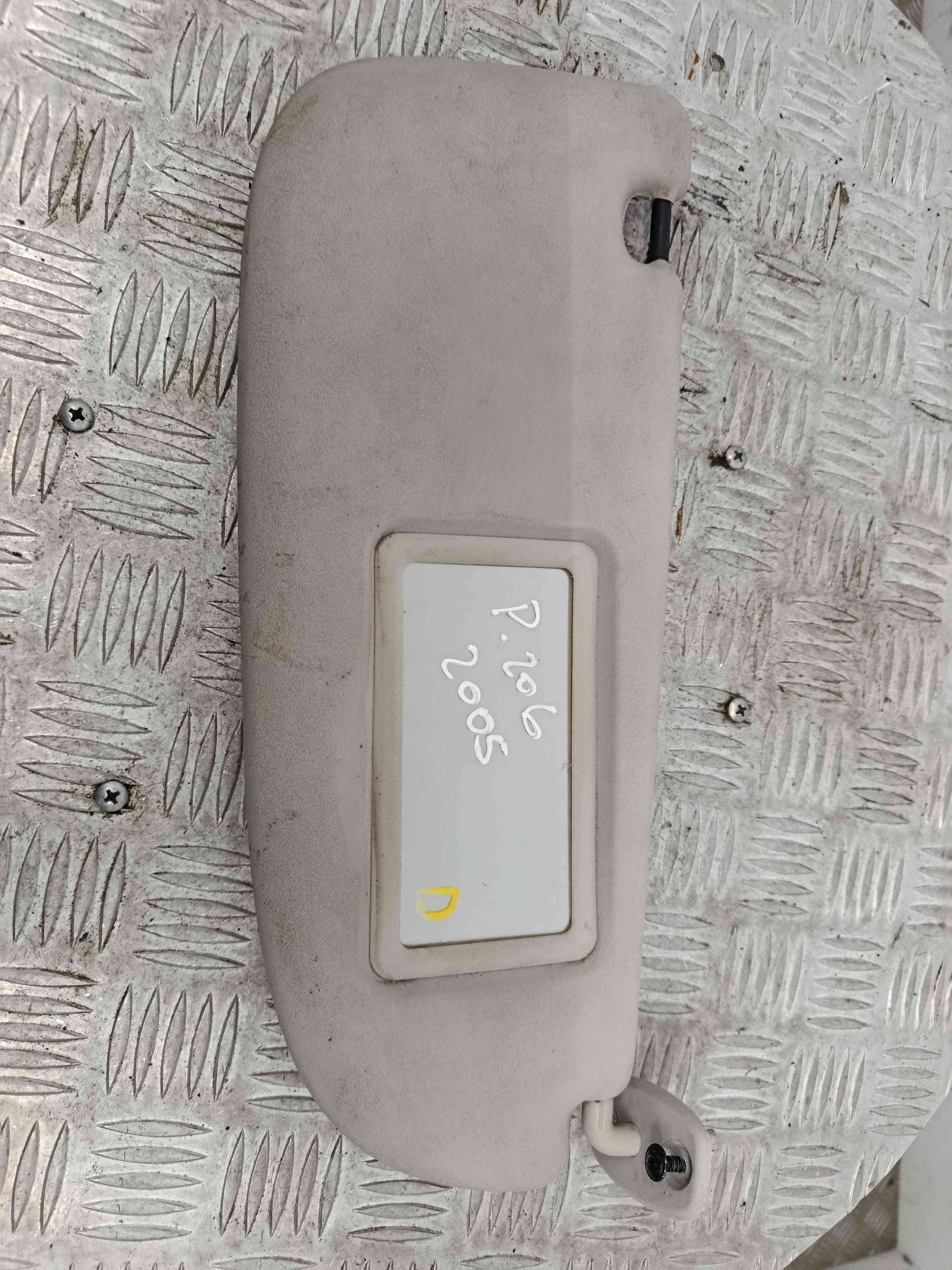 Pála de Sol Direita - PEUGEOT 206 Hatchback (2A/C)-38495412 Pála de Sol Direita - PEUGEOT 206 Hatchback (2A/C)-38495412