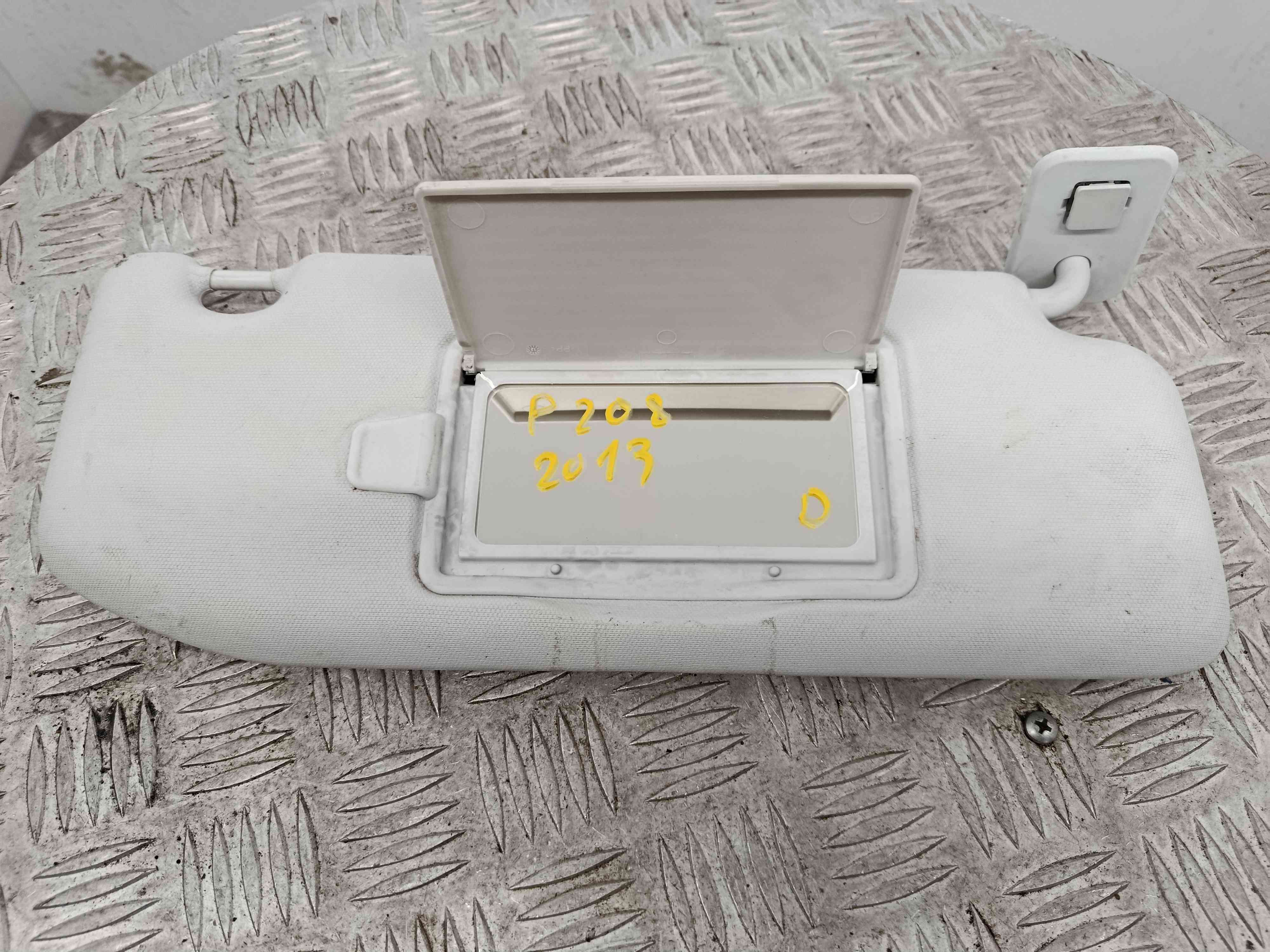 Pála de Sol Direita - PEUGEOT 208 I (CA_, CC_)-38495534 Pála de Sol Direita - PEUGEOT 208 I (CA_, CC_)-38495534