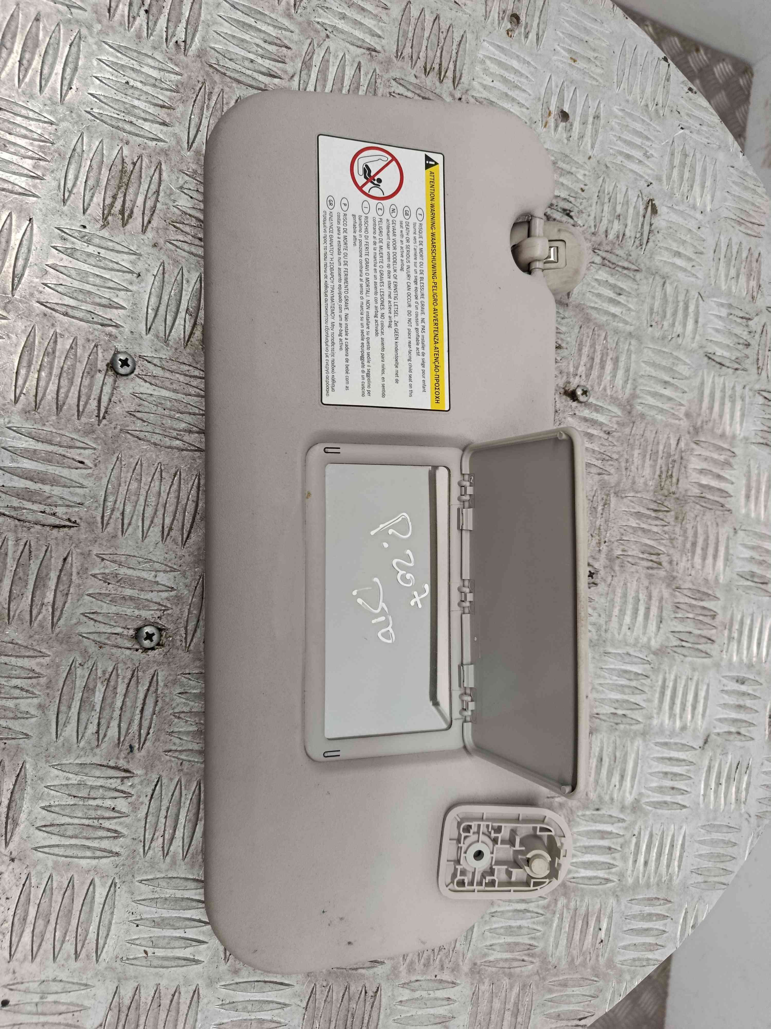 Pála de Sol Direita - PEUGEOT 207 (WA_, WC_), 207/207+ (WA_, WC_)-38525710 Pála de Sol Direita - PEUGEOT 207 (WA_, WC_), 207/207+ (WA_, WC_)-38525710