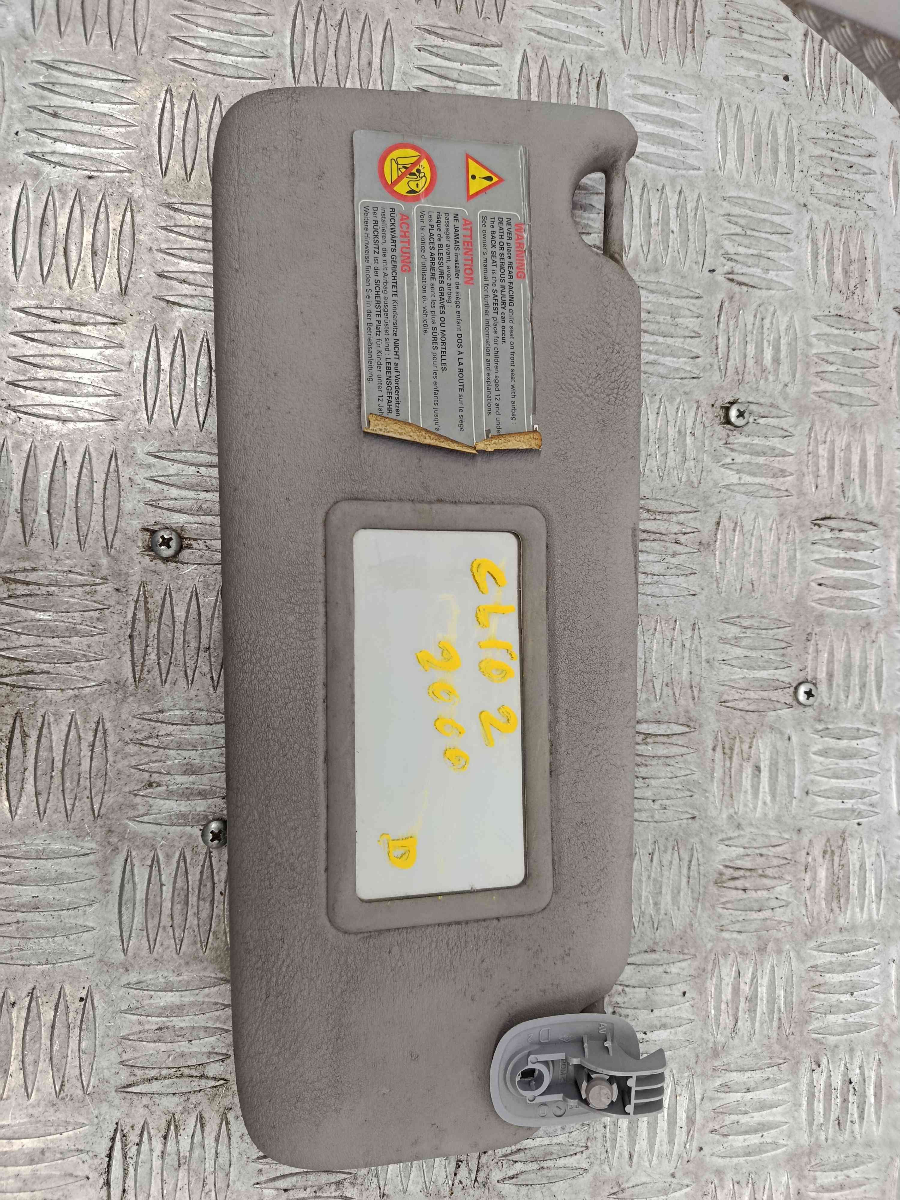 Pála de Sol Direita 7700849118 - RENAULT CLIO II (BB_, CB_), CLIO Mk II (BB_, CB_)-38526325