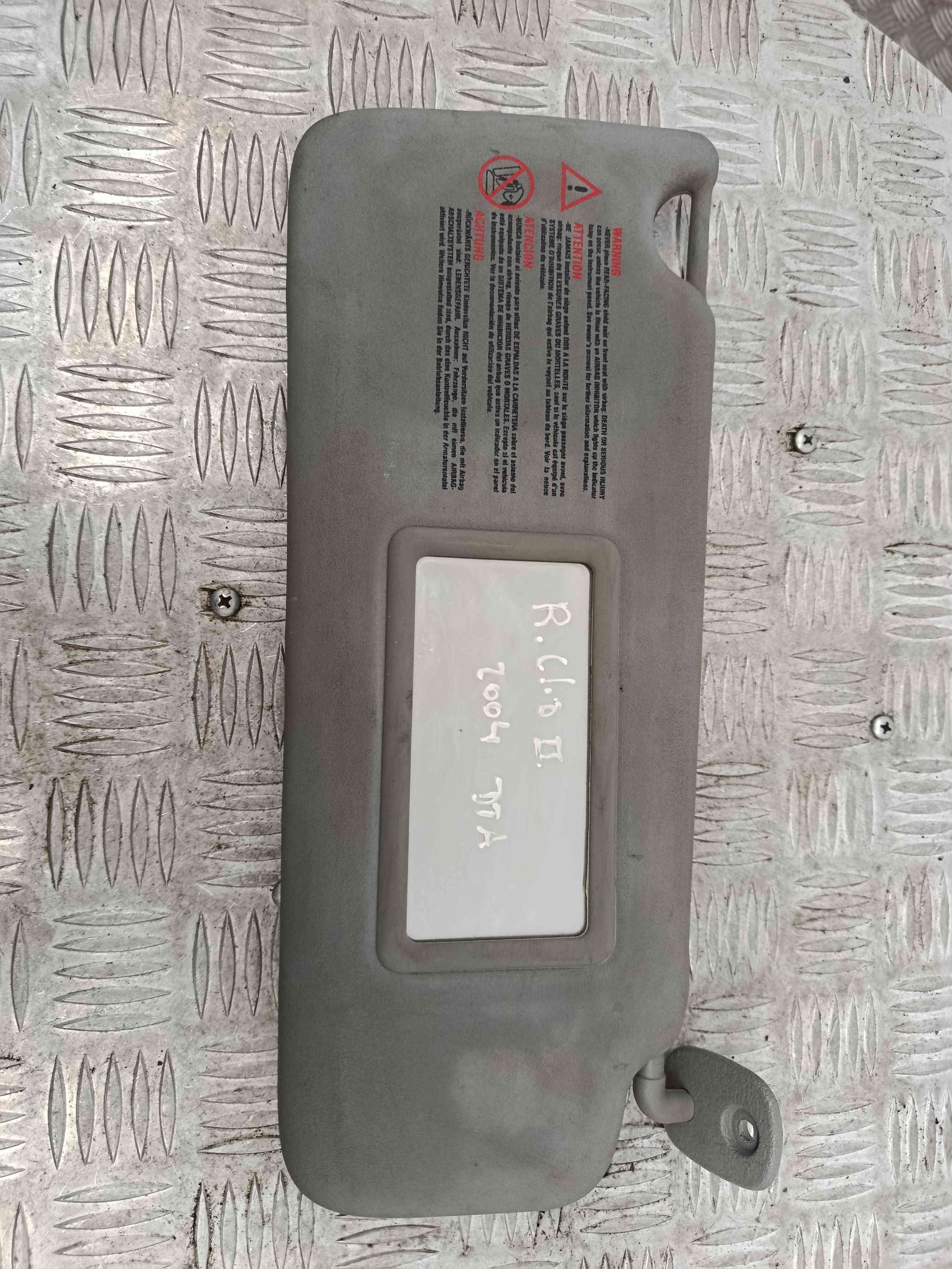 Pála de Sol Direita 7700849118 - RENAULT CLIO II (BB_, CB_), CLIO Mk II (BB_, CB_)-38526332