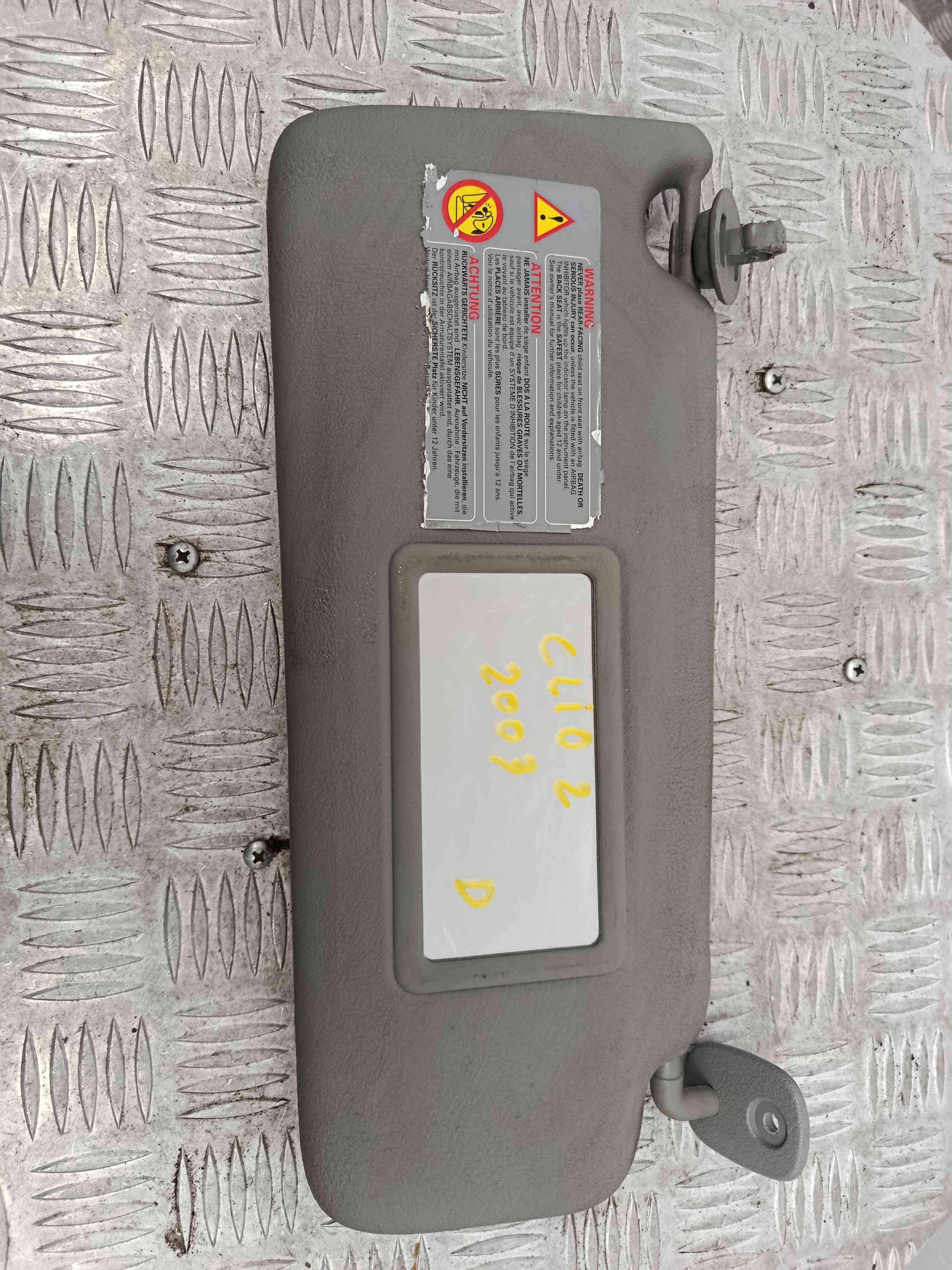 Pála de Sol Direita 7700849118 - RENAULT CLIO II (BB_, CB_), CLIO Mk II (BB_, CB_)-38526334