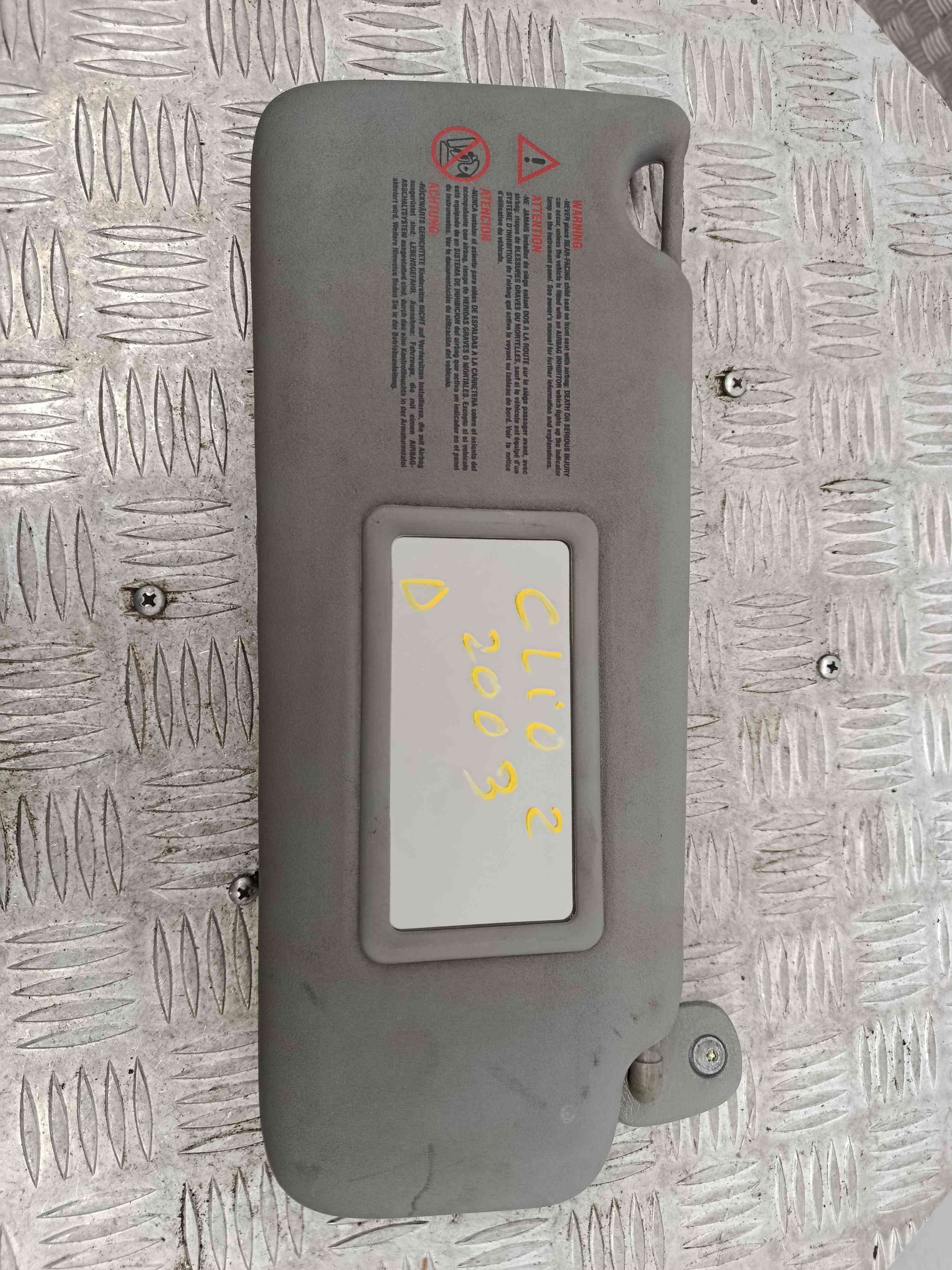 Pála de Sol Direita 7700849118 - RENAULT CLIO II (BB_, CB_), CLIO Mk II (BB_, CB_)-38526336