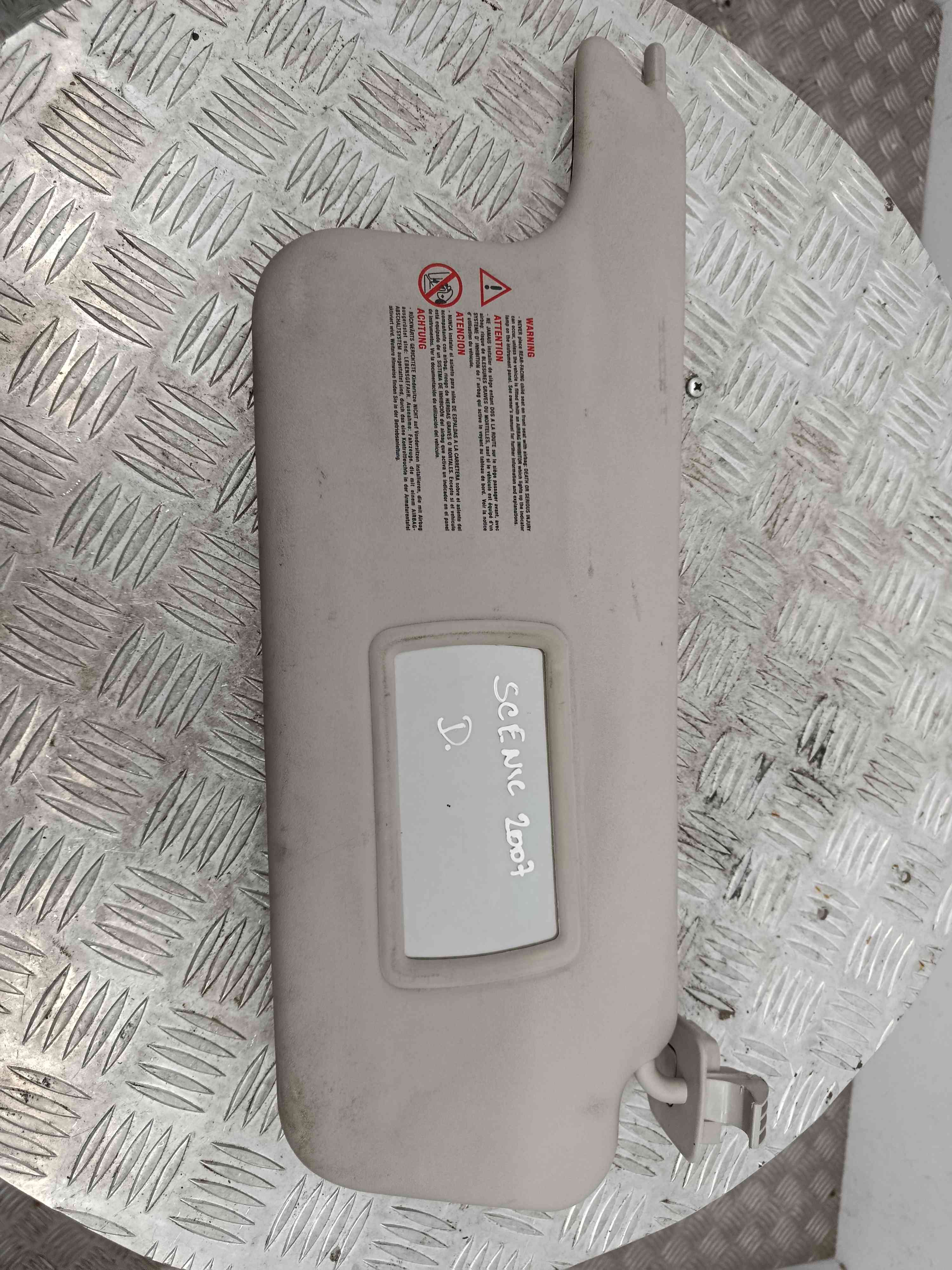 Pála de Sol Direita 8200138847 - RENAULT SCÉNIC II (JM0/1_)-38526437