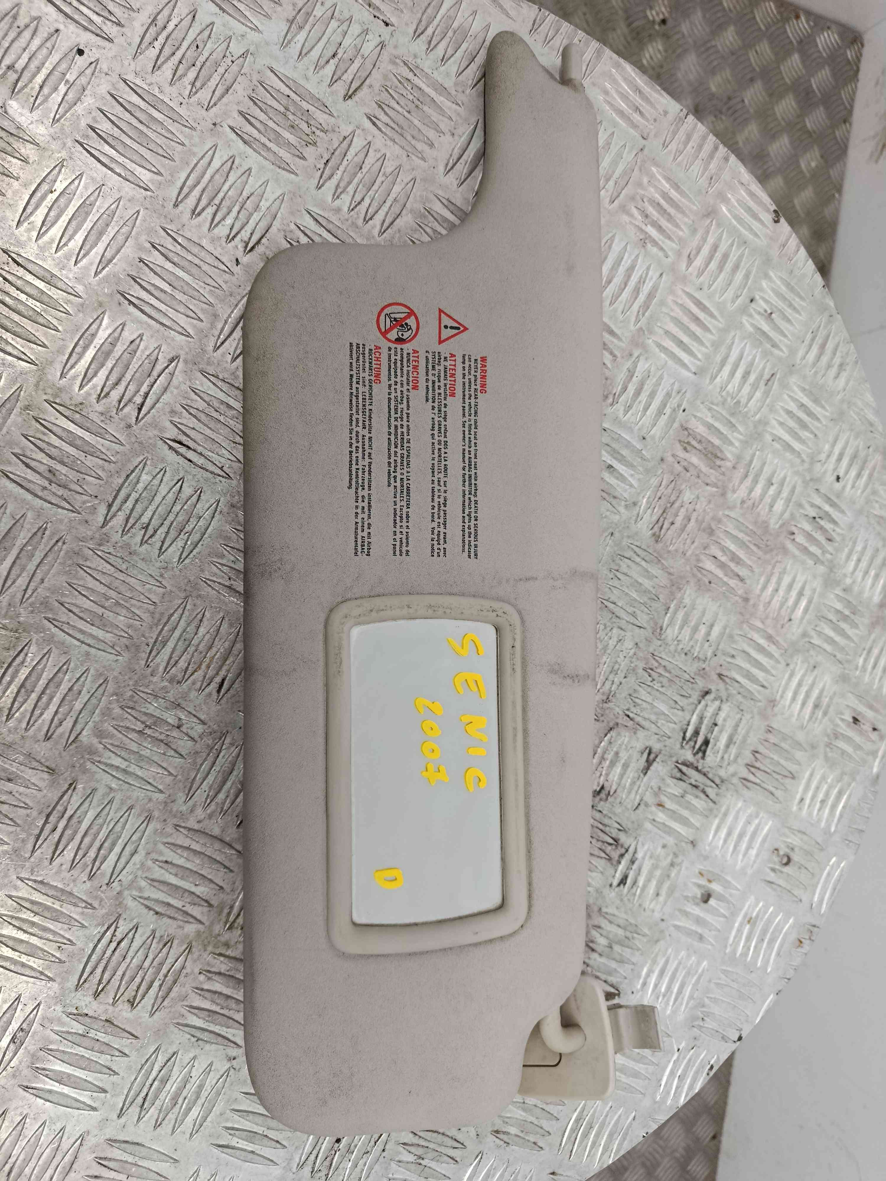 Pála de Sol Direita  - RENAULT SCÉNIC II (JM0/1_)-38526439