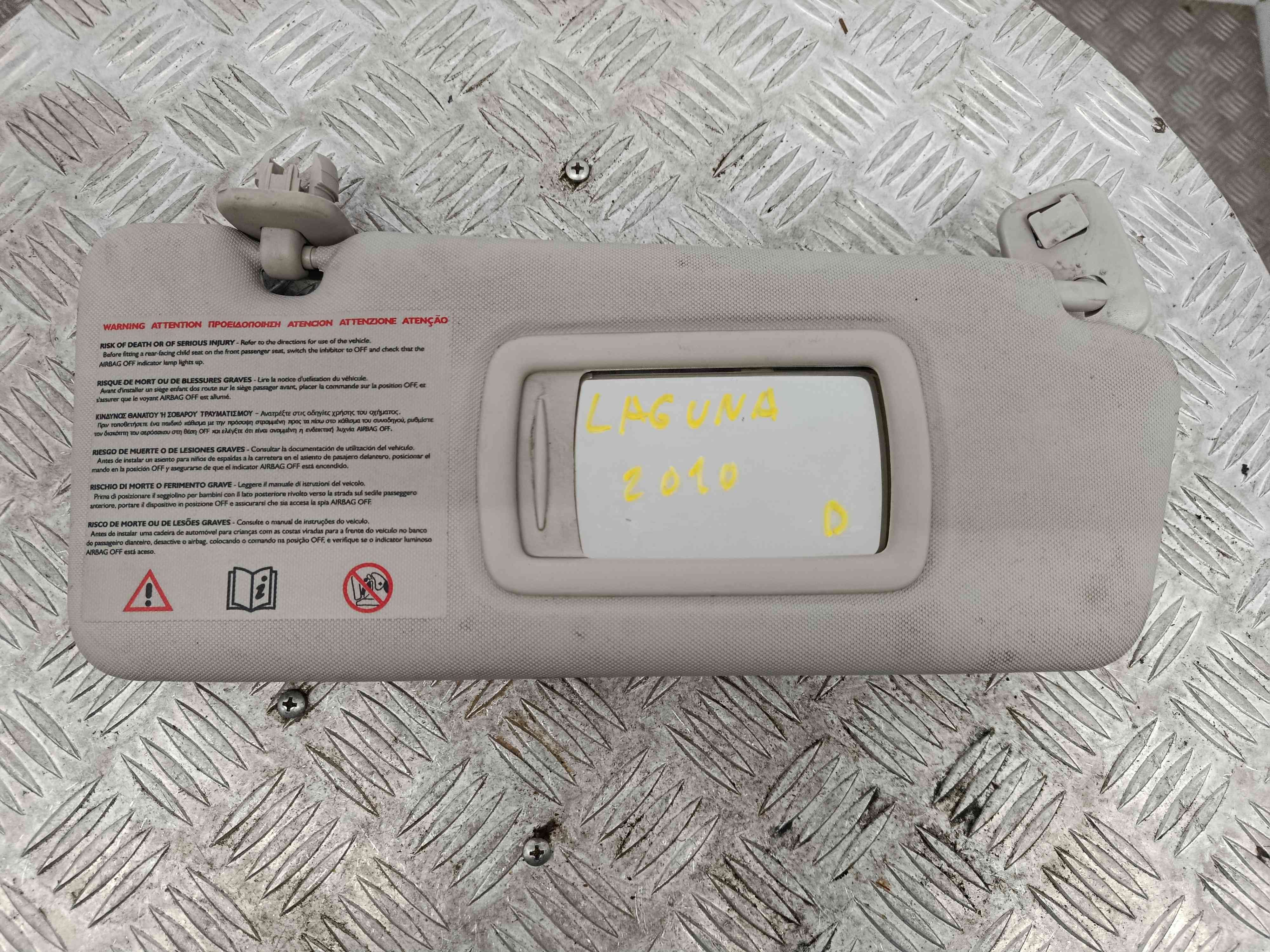 Pála de Sol Direita  - RENAULT LAGUNA III (BT0/1)-38526494