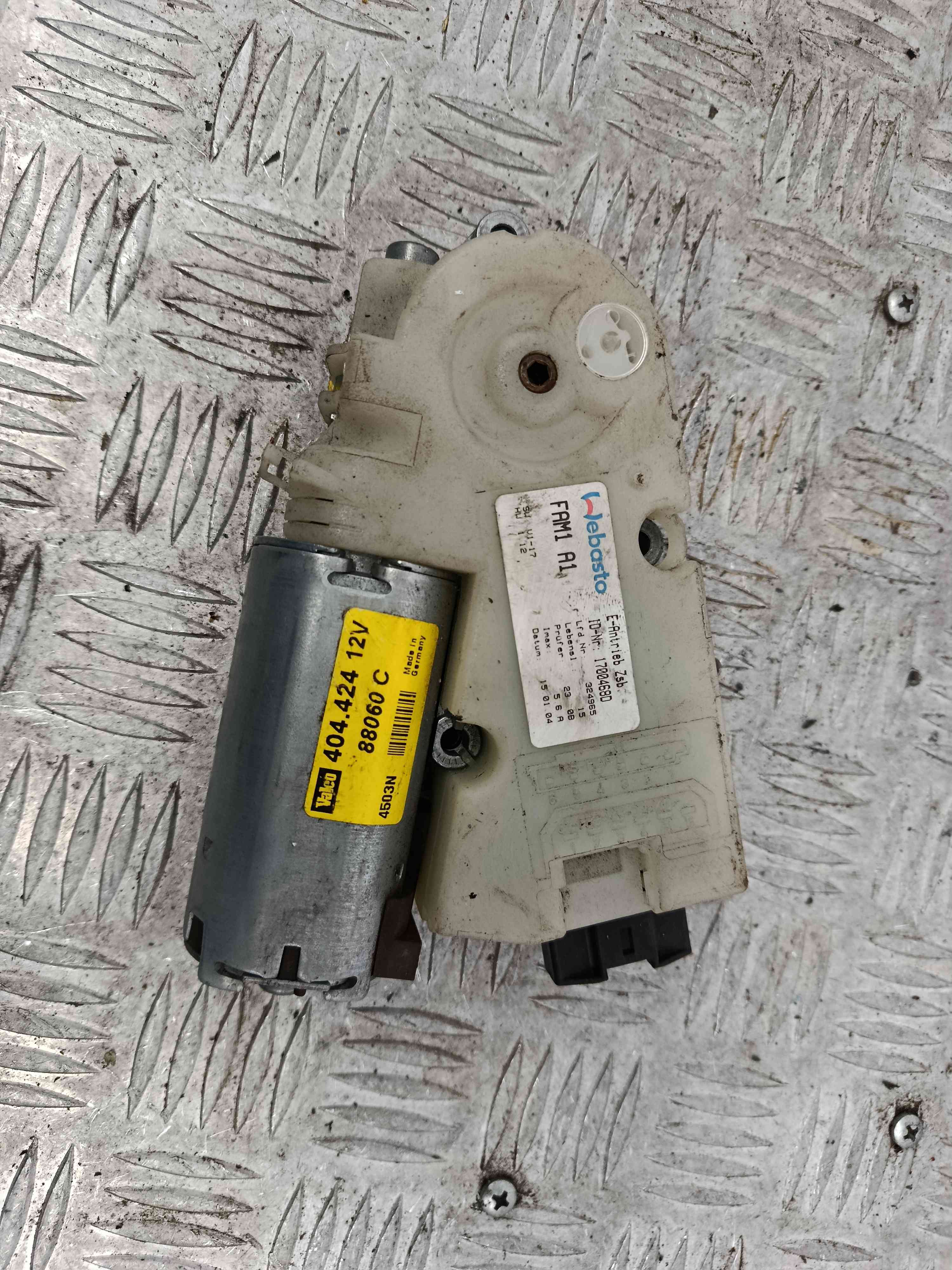 Motor do Teto de Abrir 4503N - PEUGEOT 307 SW (3H)-38719951