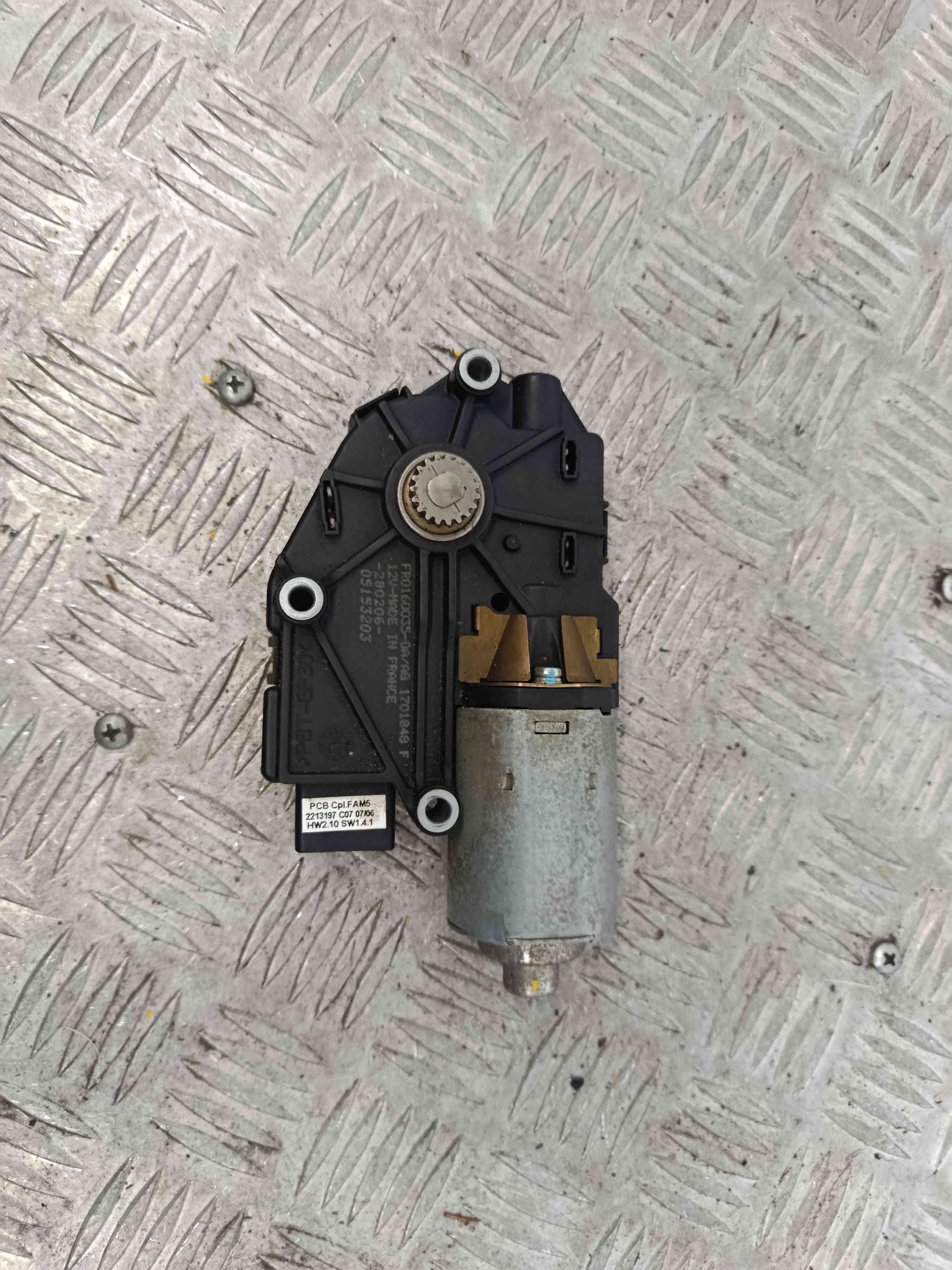 Motor do Teto de Abrir FR0160035 - RENAULT CLIO III (BR0/1, CR0/1)-38761486