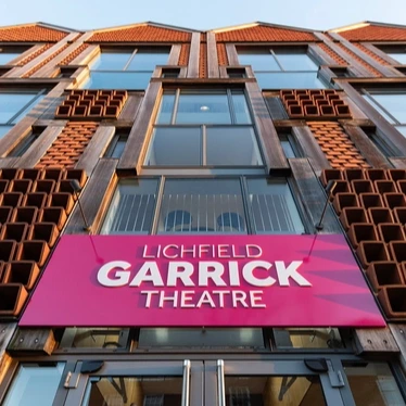 Exterior of Lichfield Garrick Theatre