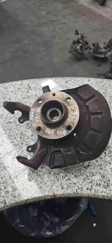 Left front steering knuckle