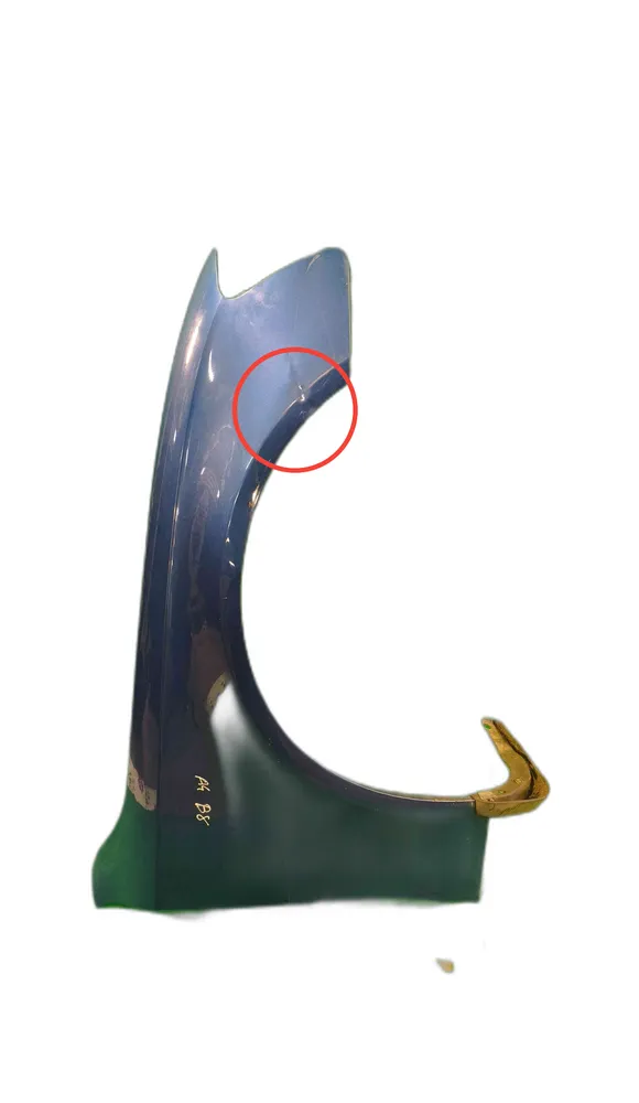 Right fender