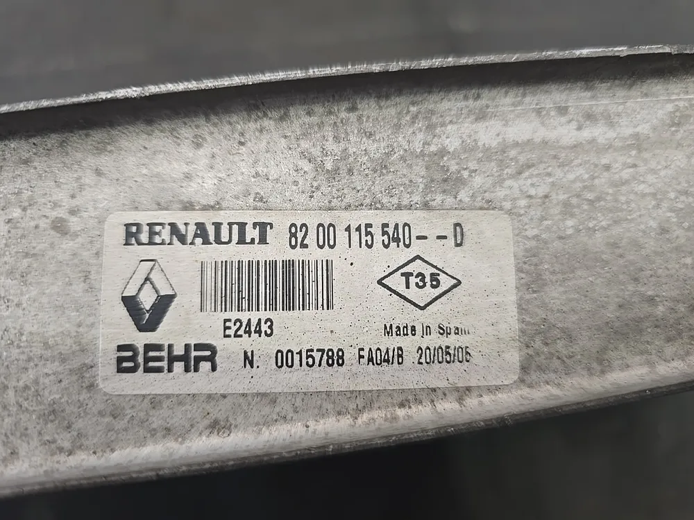 Radiador do Intercooler