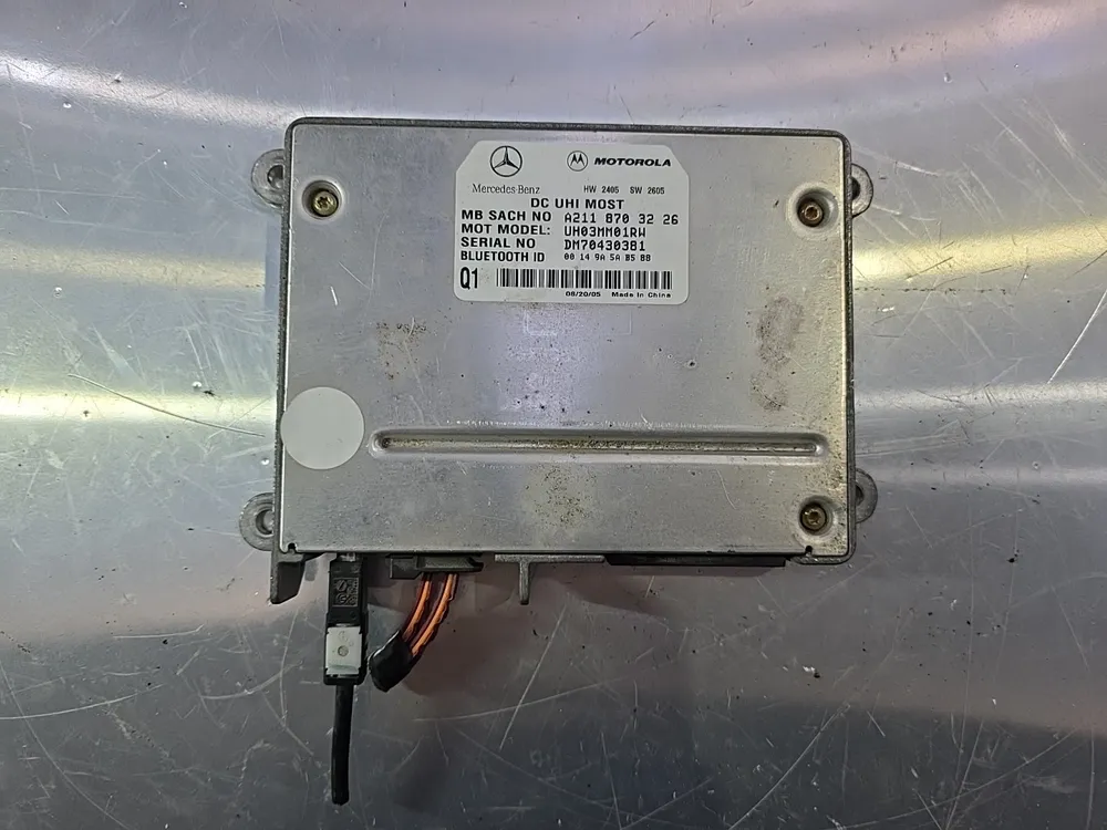 UNIDADE DE CONTROLO DE BLUETOOTH / TELEFONE