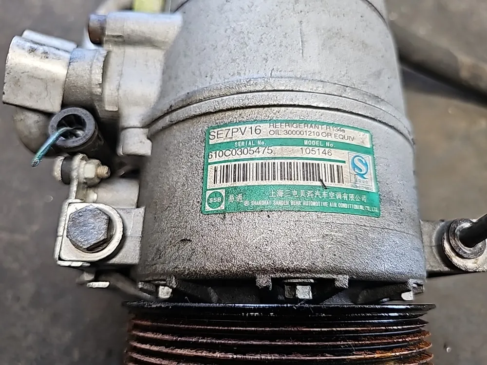 Compressor do Ar condicionado