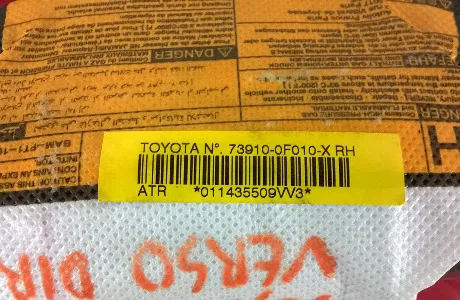 Airbag Banco Direito