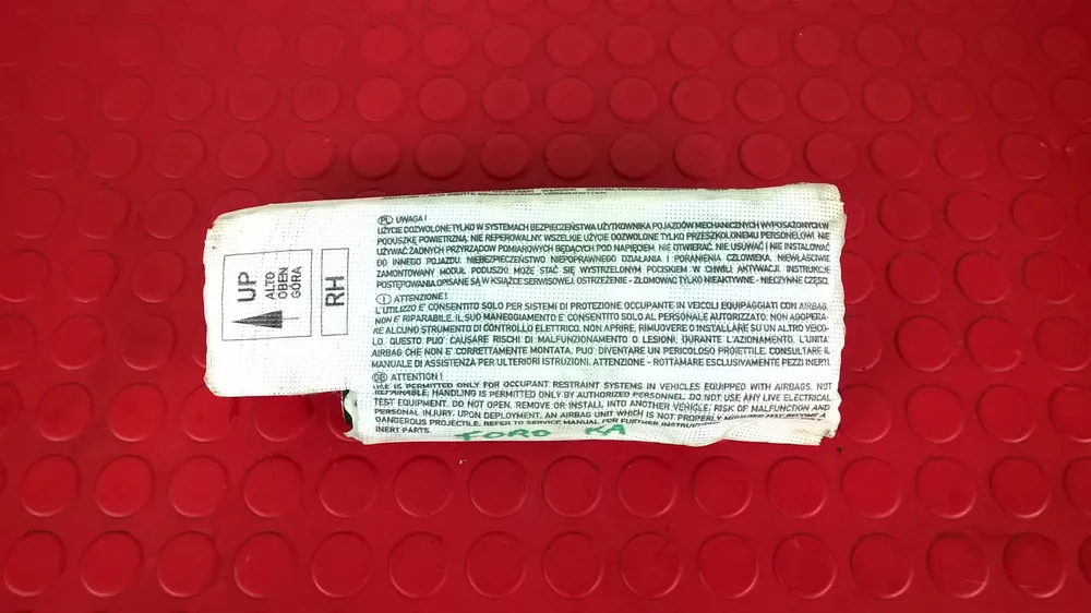 Airbag Banco Direito