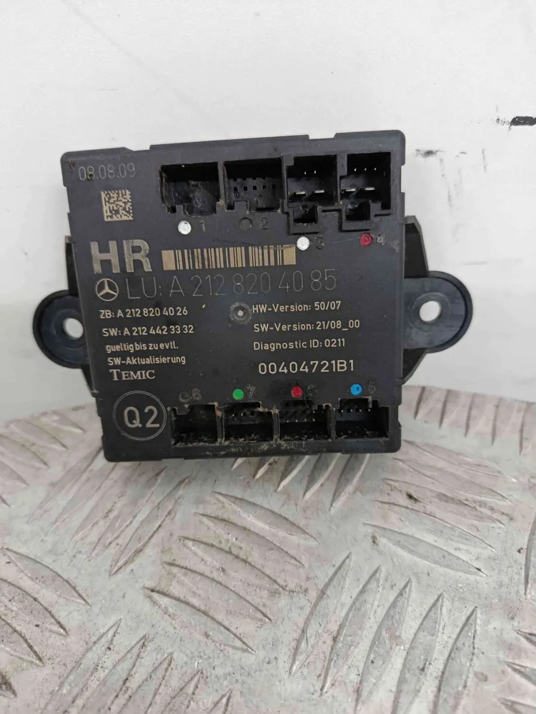 Right rear Door Unit Module