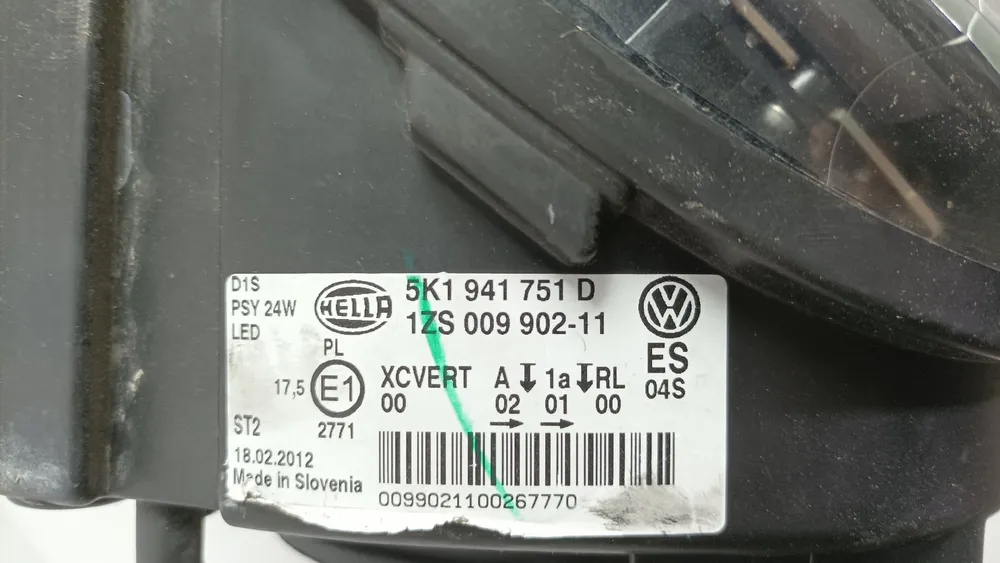 Ótica / Farol Esquerdo