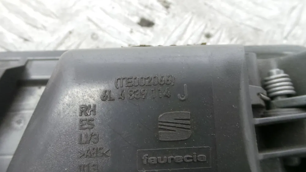 Puxador Interior Traseiro Direita