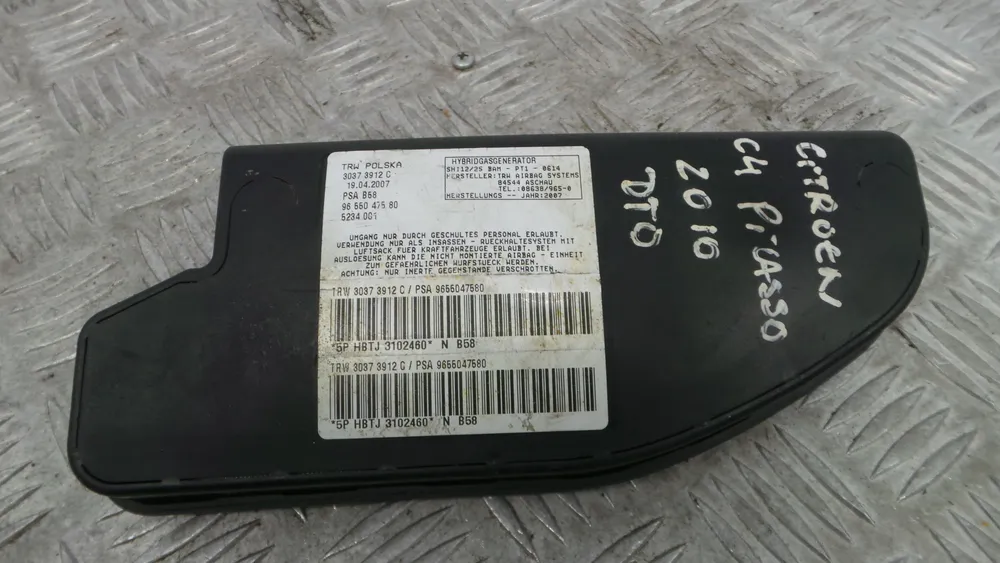 Airbag de Banco Direito