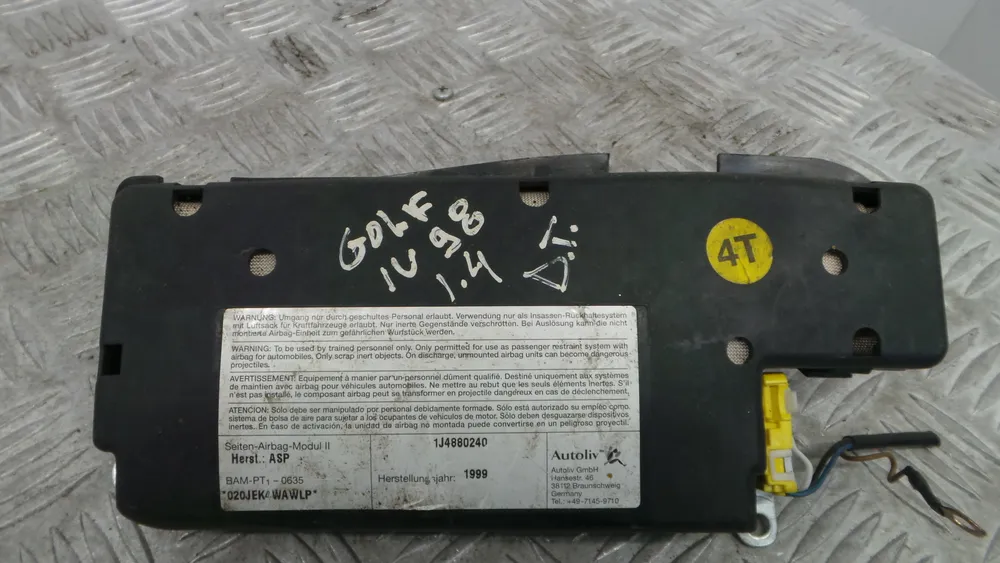 Airbag de Banco Direito