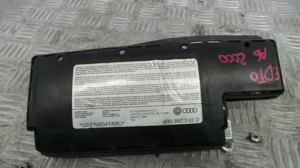 Airbag de Banco Direito