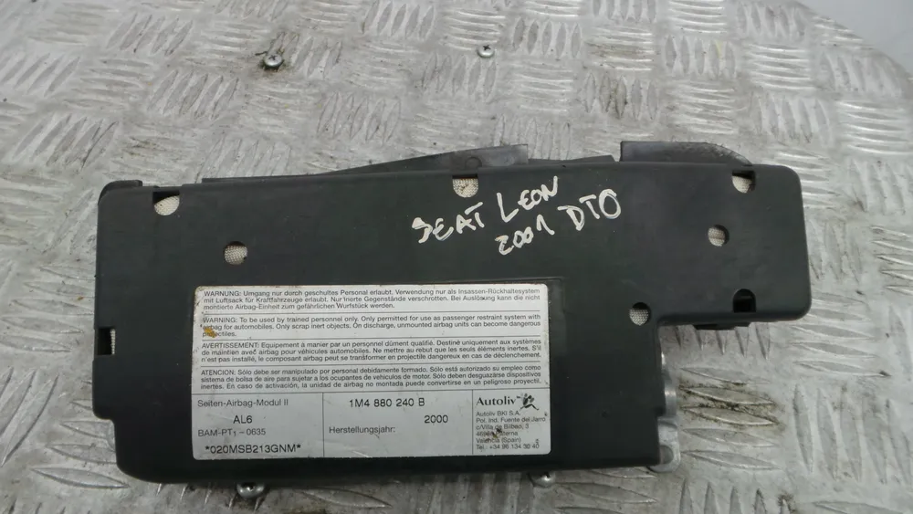 Airbag de Banco Direito