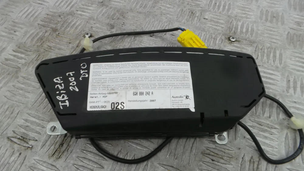 Airbag de Banco Direito