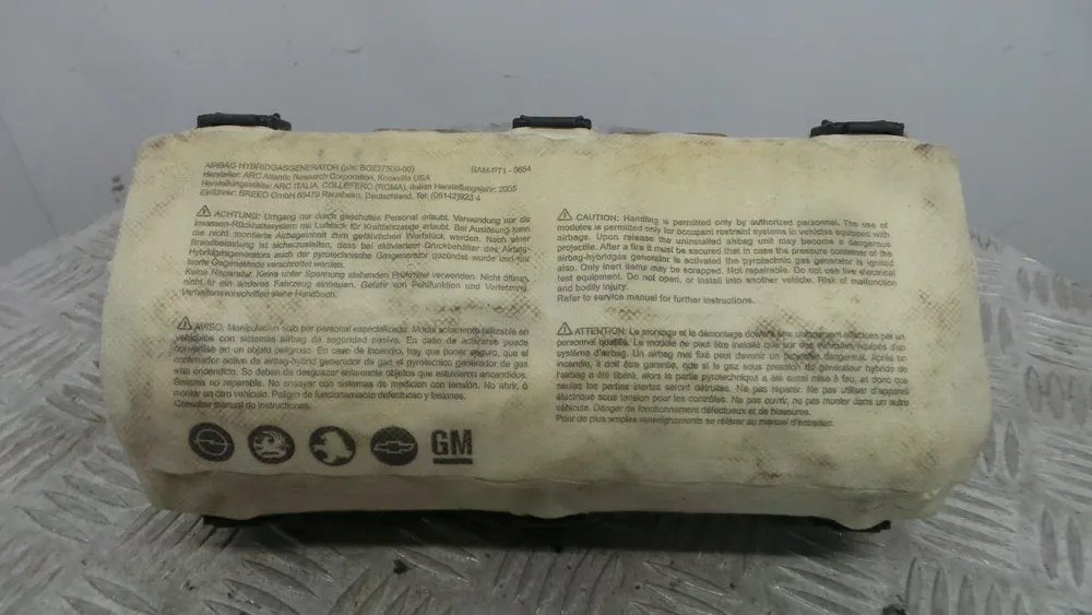 Airbag del pasajero