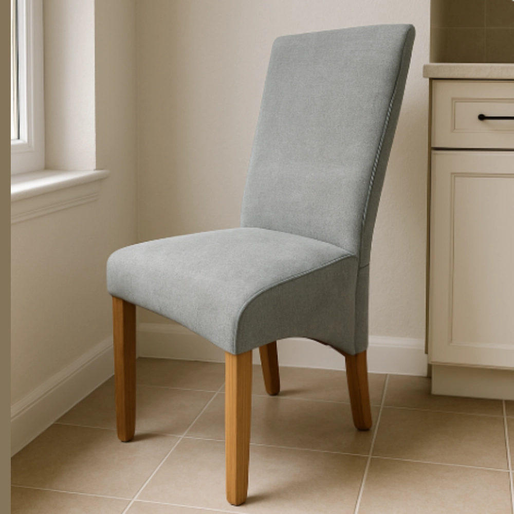 High Back Dining Chairs With Oak Legs