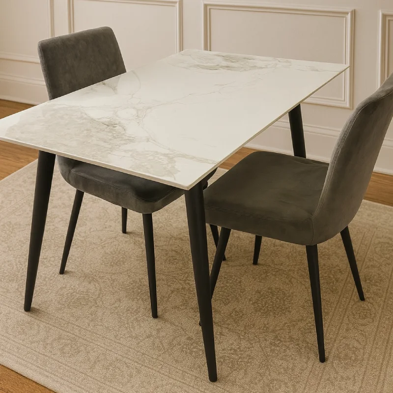 Small Rectangular Dining Table for 4