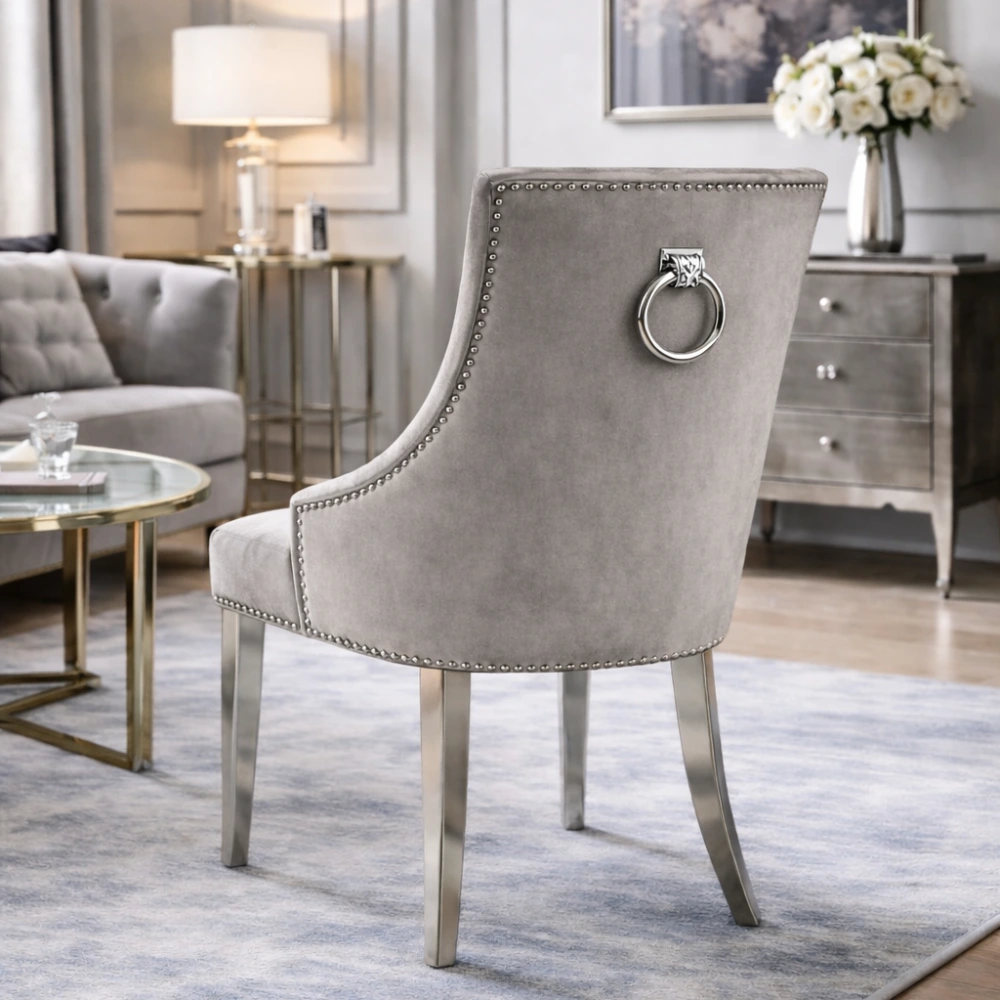 Dark Grey chair for Dining