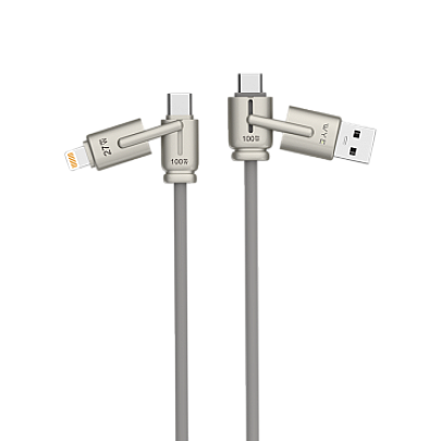 DC74 Multi Device Charging 4-in-1 Cable 1.2M