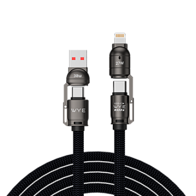 4-in-1 Data & Charging Cable