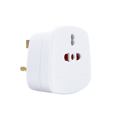 UK Travel Adaptor with Multiple Sockets