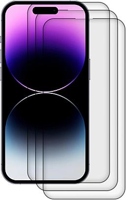 Pack of 3 iPhone 13/14/13 Pro  6D Privacy Tempered Glass