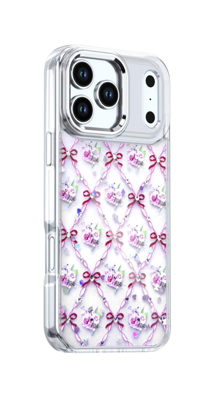 iPhone 17 Air Floral Shiny FC19 Case