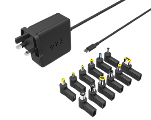 GaN100W Universal Laptop Chargerwith 12 Different Tips