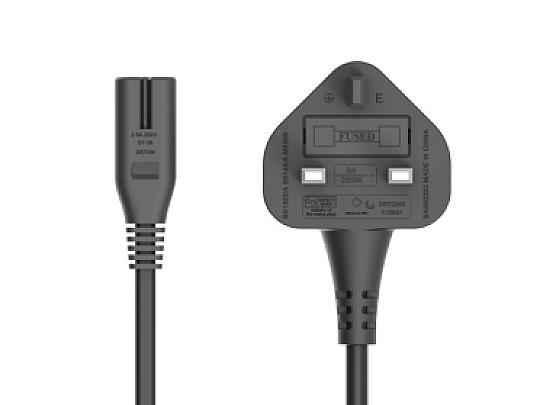 Universal C7 Figure-8 Power Cable 1.5m