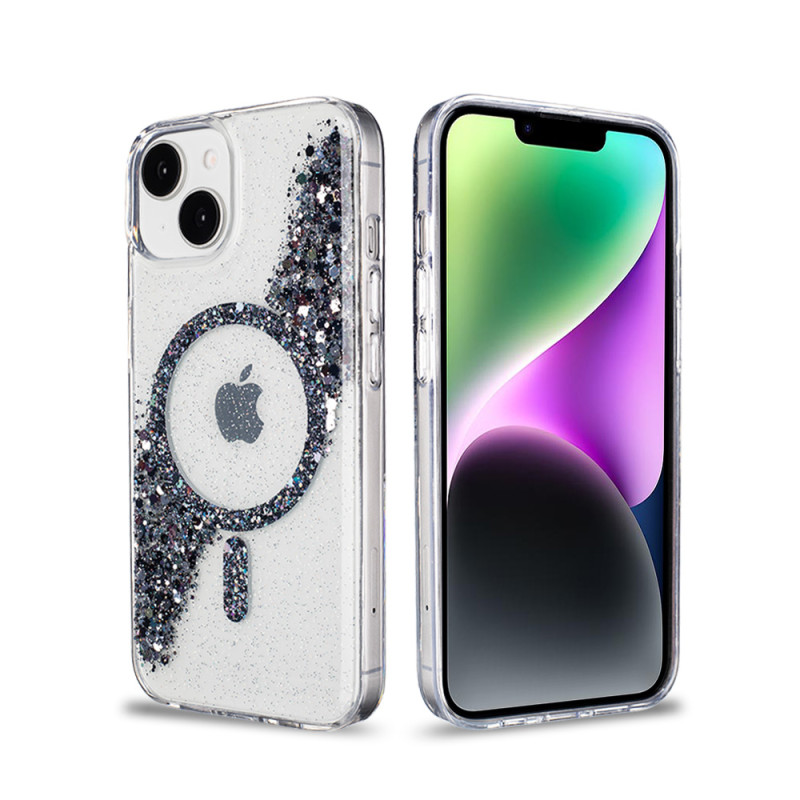 iPhone 13/14 Sparkle Magnetic Ring FC26 Case