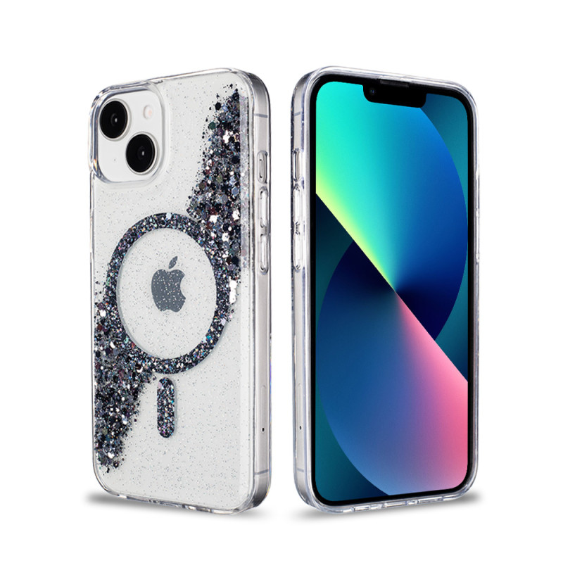 iPhone 12/12 Pro Sparkle Magnetic Ring FC26 Case