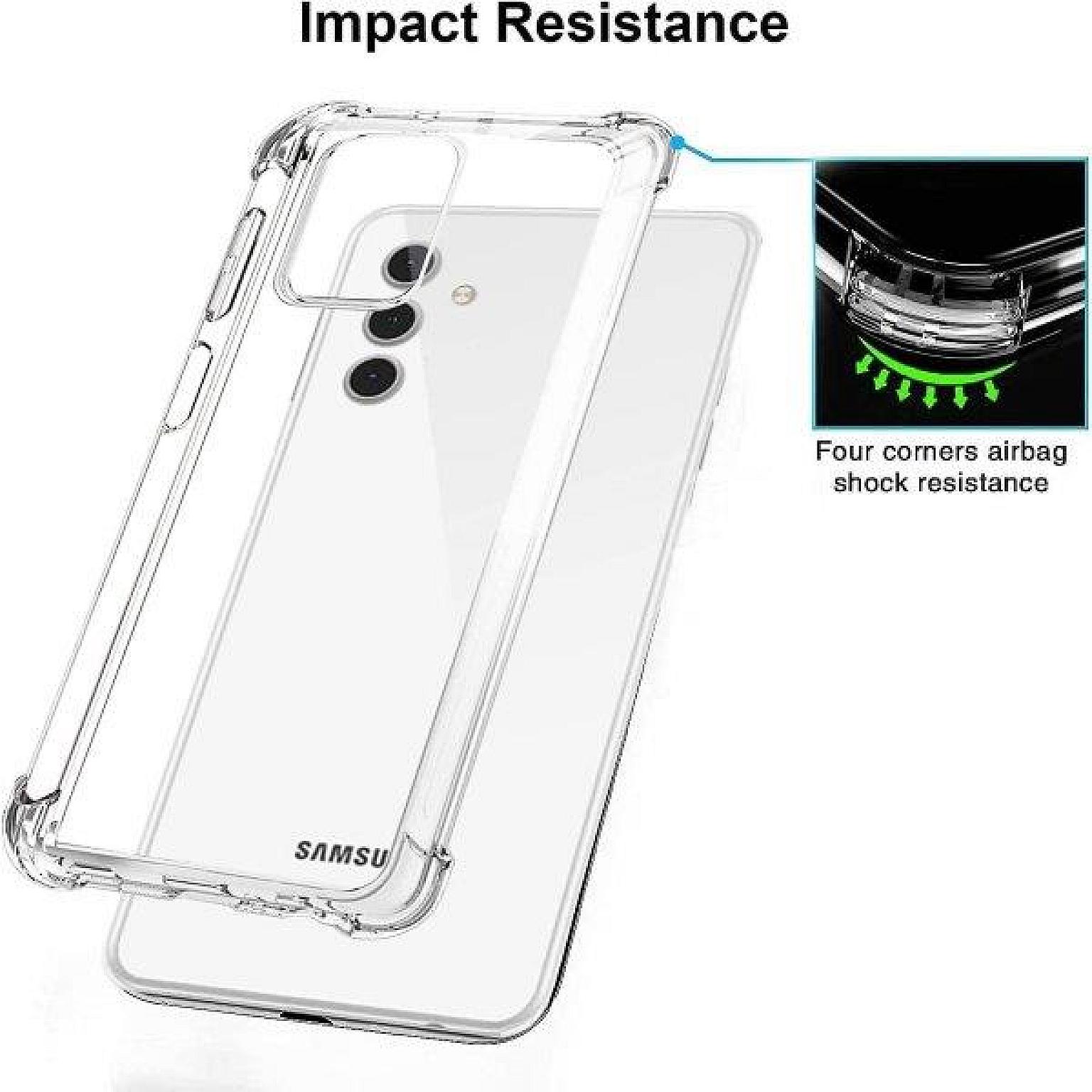 Galaxy A04E Clear Anti Drop Case