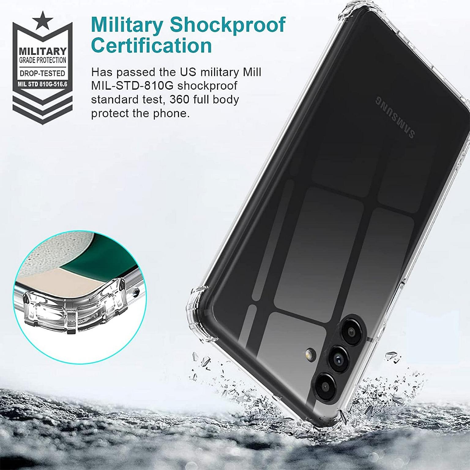 Galaxy A24 Clear Anti Drop Case
