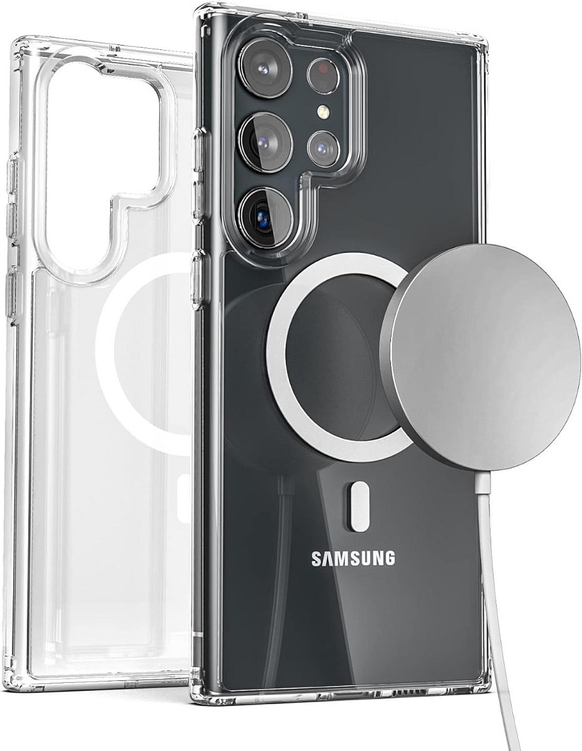 Galaxy S24 Plus Clear Magsafe Case
