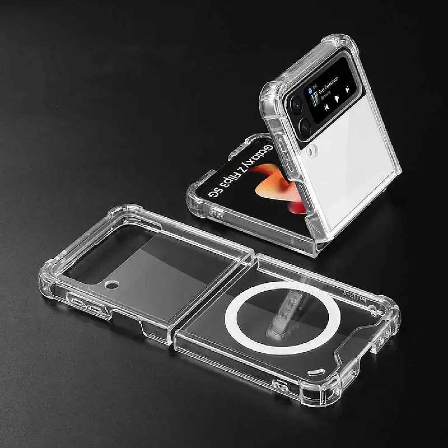 Galaxy Z Flip 6 Clear Magsafe Case
