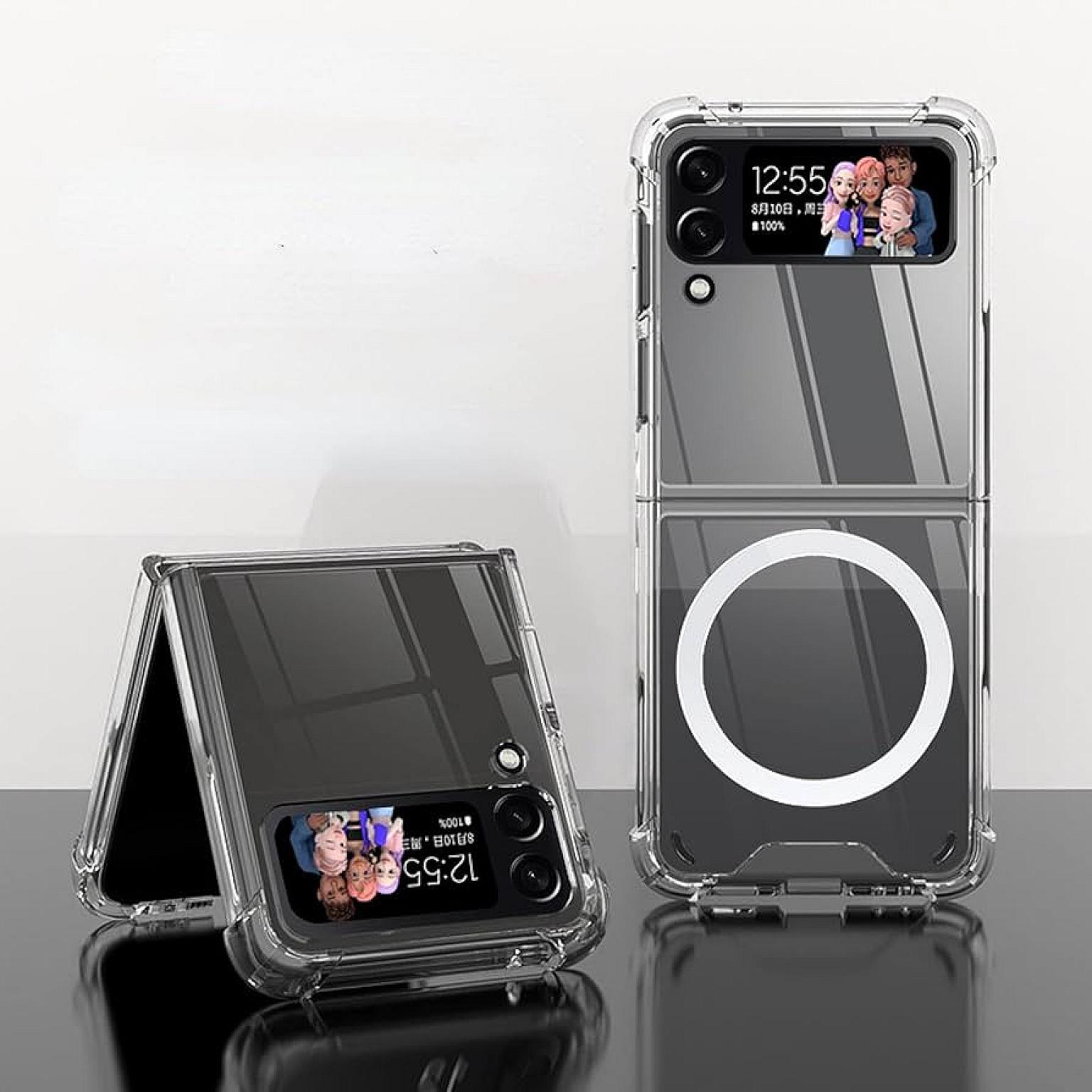 Galaxy Z Flip 6 Clear Magsafe Case